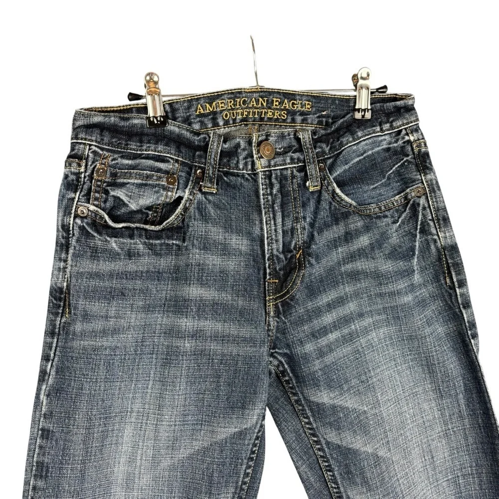 American Eagle Outfitters Original Straight Jeans – Sz 28x32 (Excellent)